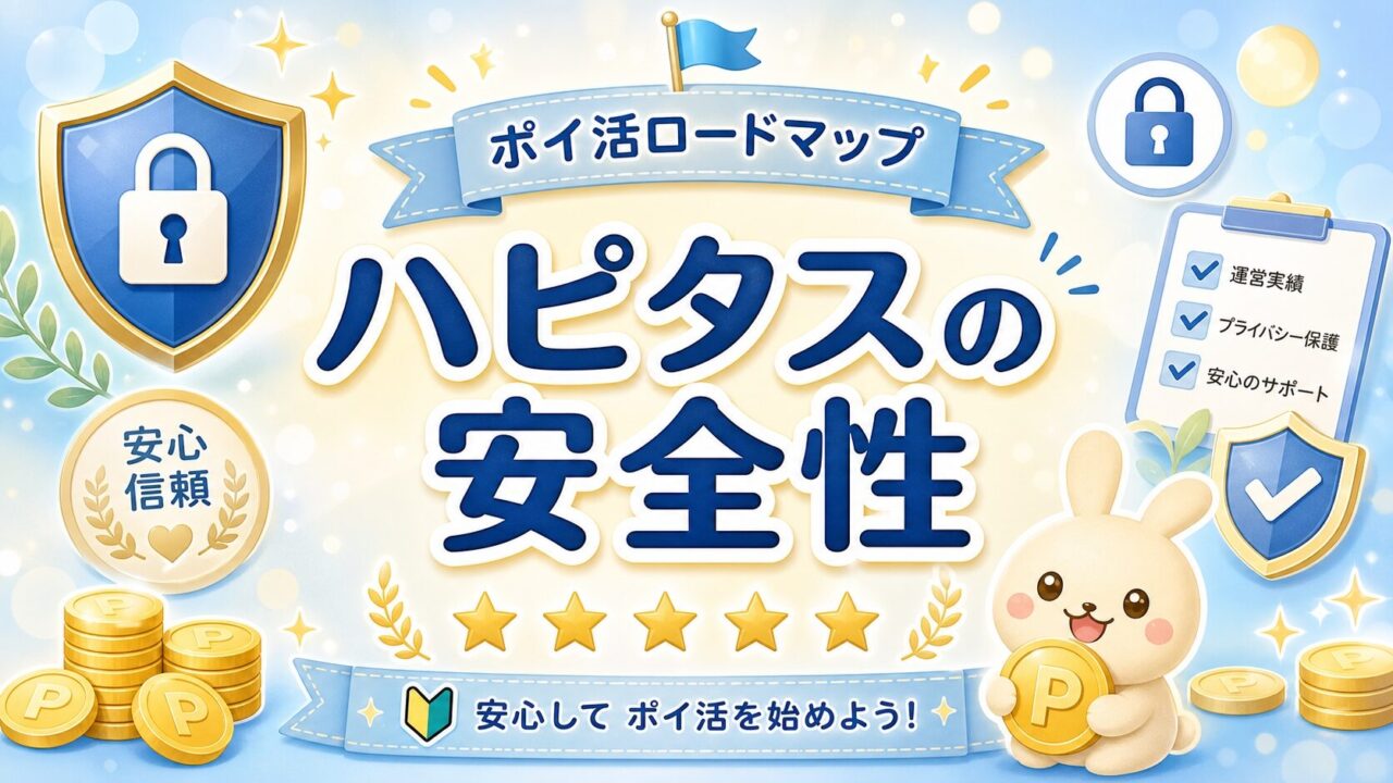 ハピタスの安全性