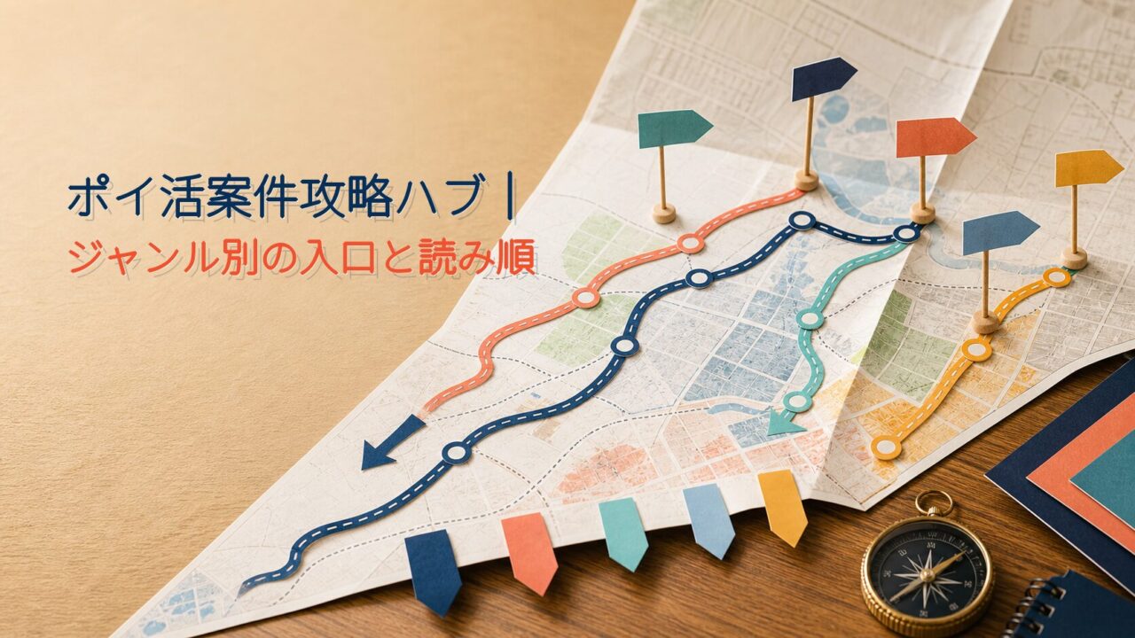 ポイ活案件攻略ハブ｜ジャンル別の入口と読み順