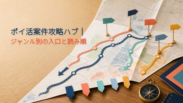 ポイ活案件攻略ハブ｜ジャンル別の入口と読み順